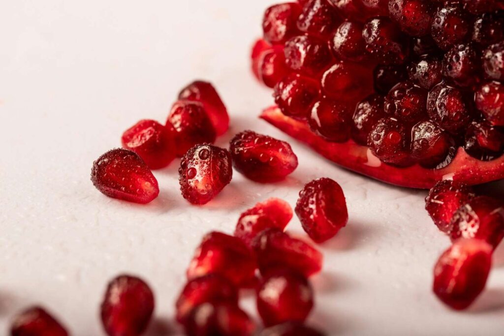 pomegranate seeds